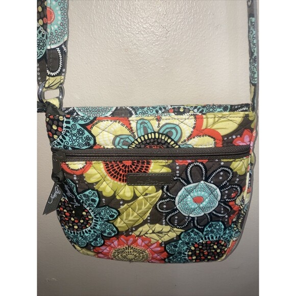 Vera Bradley Zip Hipster Small adjustable Crossbody Bag NWOT - Picture 3 of 12